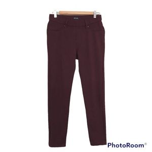 Suko Jeans Burgundy Skinny Pants Jegging